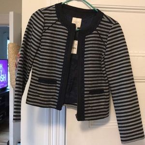 Brand new J crew suiting striped jacket